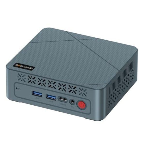 [해외] BOSGAME E2 미니 PC 라이젠 5 3550H 듀얼 채널 DDR4 16GB RAM 512GB NVMe SSD HDMI