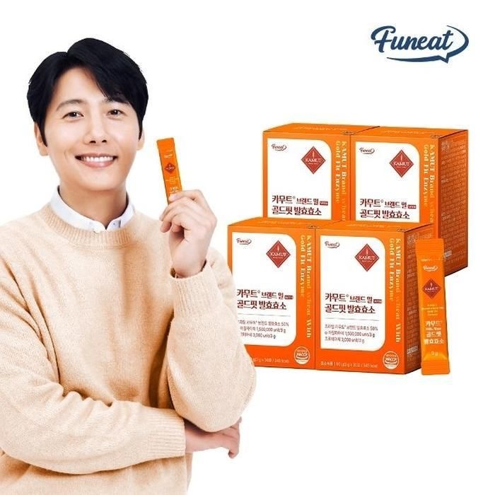퍼니트 150만 역가 골드핏 카무트 발효 효소 4박스 (4개월분)