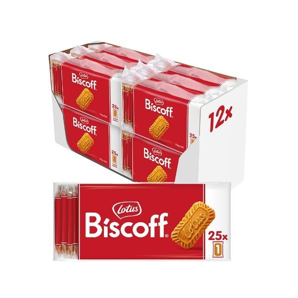 로투스 비스코프 비스킷 156g 25개입 x 12팩