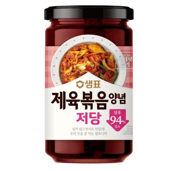 샘표 저당 제육볶음 양념 440g 1병