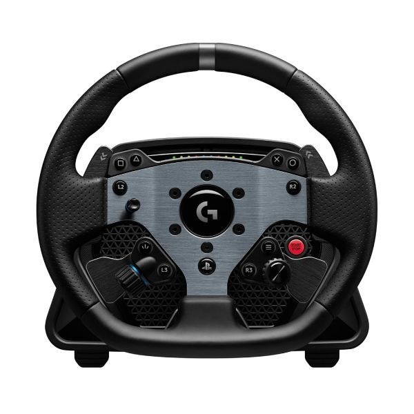 [해외] 로지텍 G PRO 레이싱 휠 PC PS4 PS5용 스티어링 다이렉트 드라이브 11Nm 토크 초현실적인 피드백 마그네틱 기어 변속