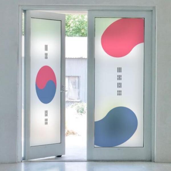 (현대Hmall) 아트박스/꾸밈 gb893-우리나라태극기_유리문시트지