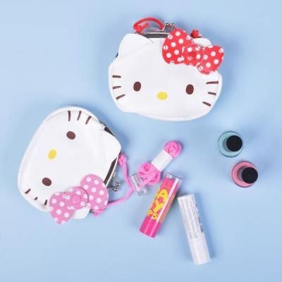 （現代Hmall）アートボックス/シーエンジ ハローキティ 顔の形のコイン財布
