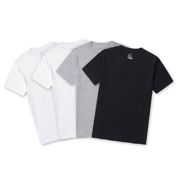 공용 3+1팩 베이직 기본 반팔 티셔츠 (PHE5TR3900)
