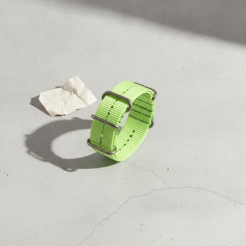 BERTUCCI 버투치 B-TYPE 헤비듀티 나토밴드 22mm 시계줄 글로우 드랩