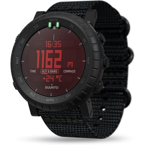 [해외] SUUNTO 순토 Core Alpha 스포츠 시계 레드 백라이트 고도계 기압계 나침반 듀얼 타임 디스플레이 하이킹 사냥 산악 활