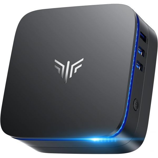 [해외] KAMRUI Essenx E1 미니 PC 컴퓨터 N97 프로세서 16GB DDR4 RAM 256GB M.2 SSD 탑재 듀얼 4K WiFi 블루투스 이더넷 HTPC를 지원하는