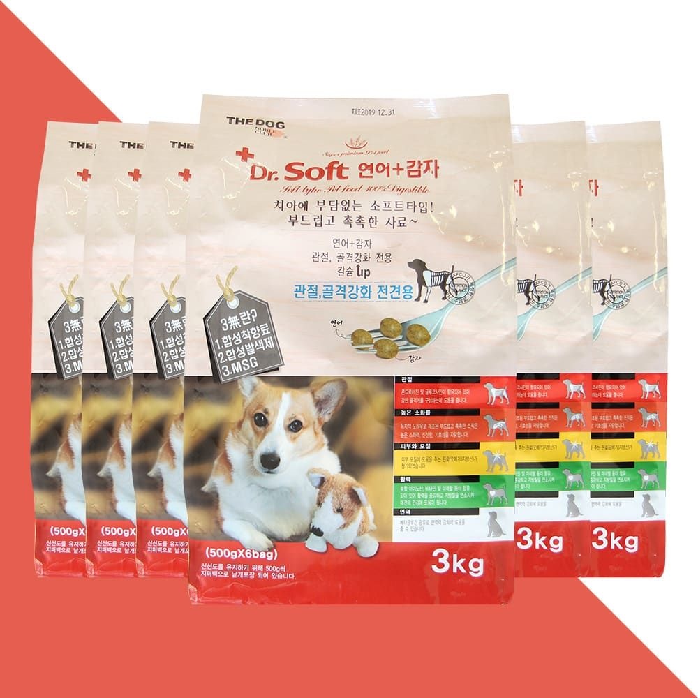 더독 (현대Hmall) 더독 닥터소프트 연어감자3kg 6개