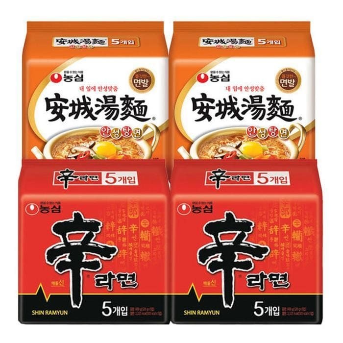 (현대Hmall) 신라면 10입+안성탕면 10입 총20개