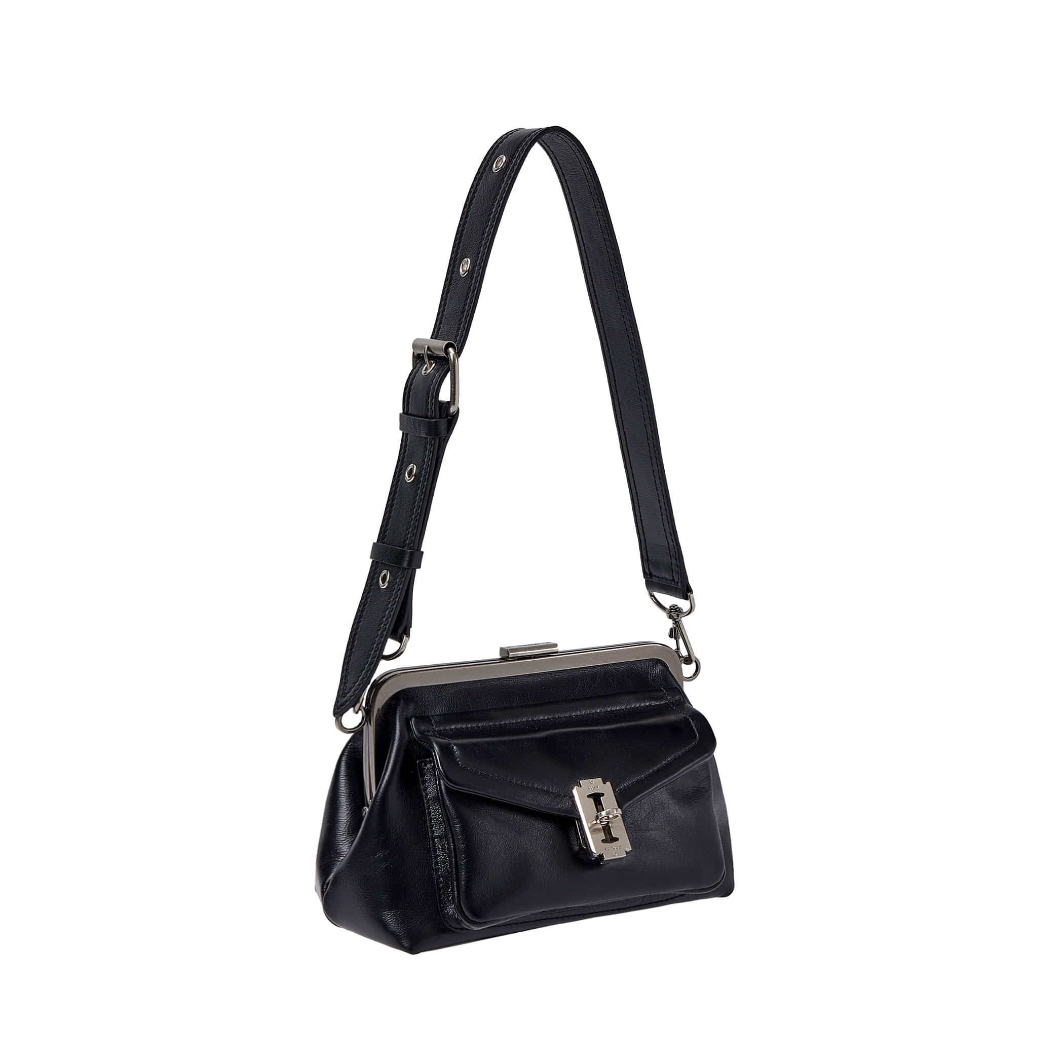 분크 I.Occam Doux Cargo Frame Shulder S (오캄 두 카고 프레임 숄더 스몰) Black