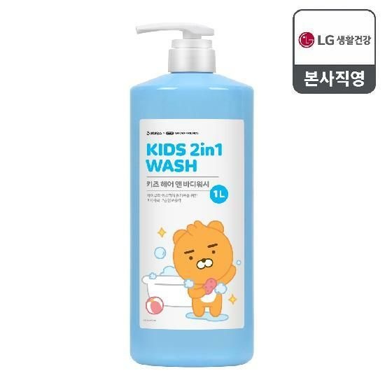 베비언스 카카오 리틀프렌즈 키즈 바디워시 대용량 1L