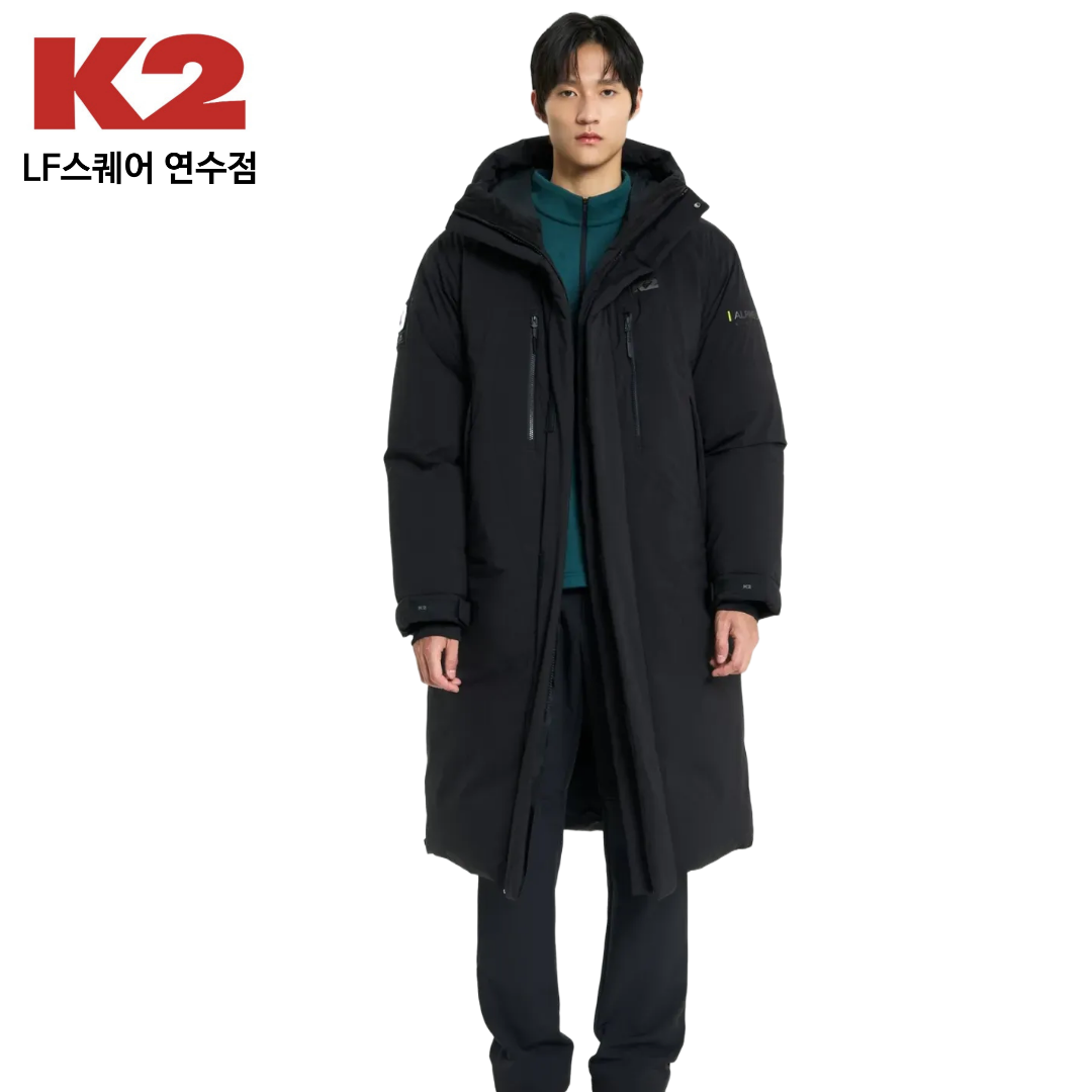 K2 코볼트 베르시나 역시즌패딩 대장급 겨울 KMW25505 L 헤비 구스다운 롱패딩 코볼드
