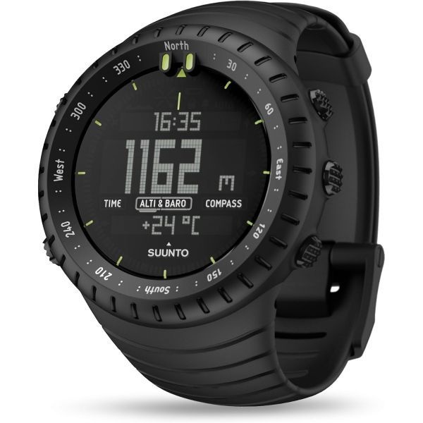 [해외] SUUNTO 순토 Core 스포츠 시계 고도계 기압계 나침반 듀얼 타임 일출 일몰 디스플레이 하이킹 산악용 온도 폭풍 알람