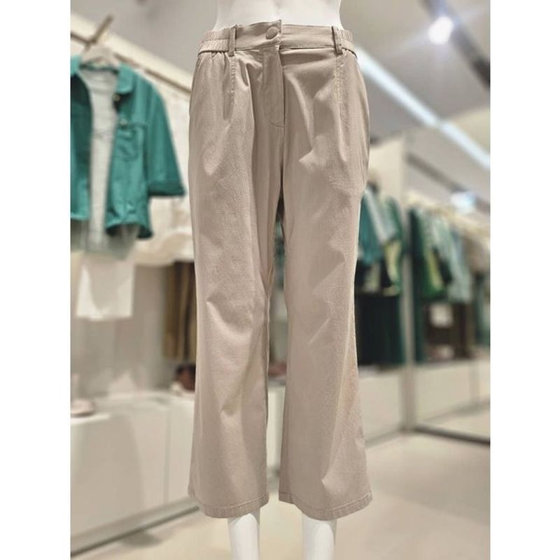[갤러리아] 크로커다일레이디배색 스티치 부츠컷 팬츠CLFMPT103