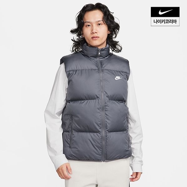 [나이키]NSW 클럽 PrimaLoft 남성 발수 패딩 베스트 FB7374-068