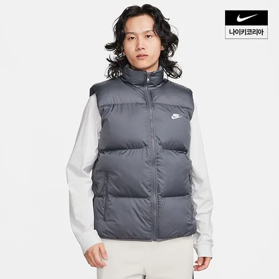 NSW 클럽 PrimaLoft 남성 발수 패딩 베스트 FB7374-068