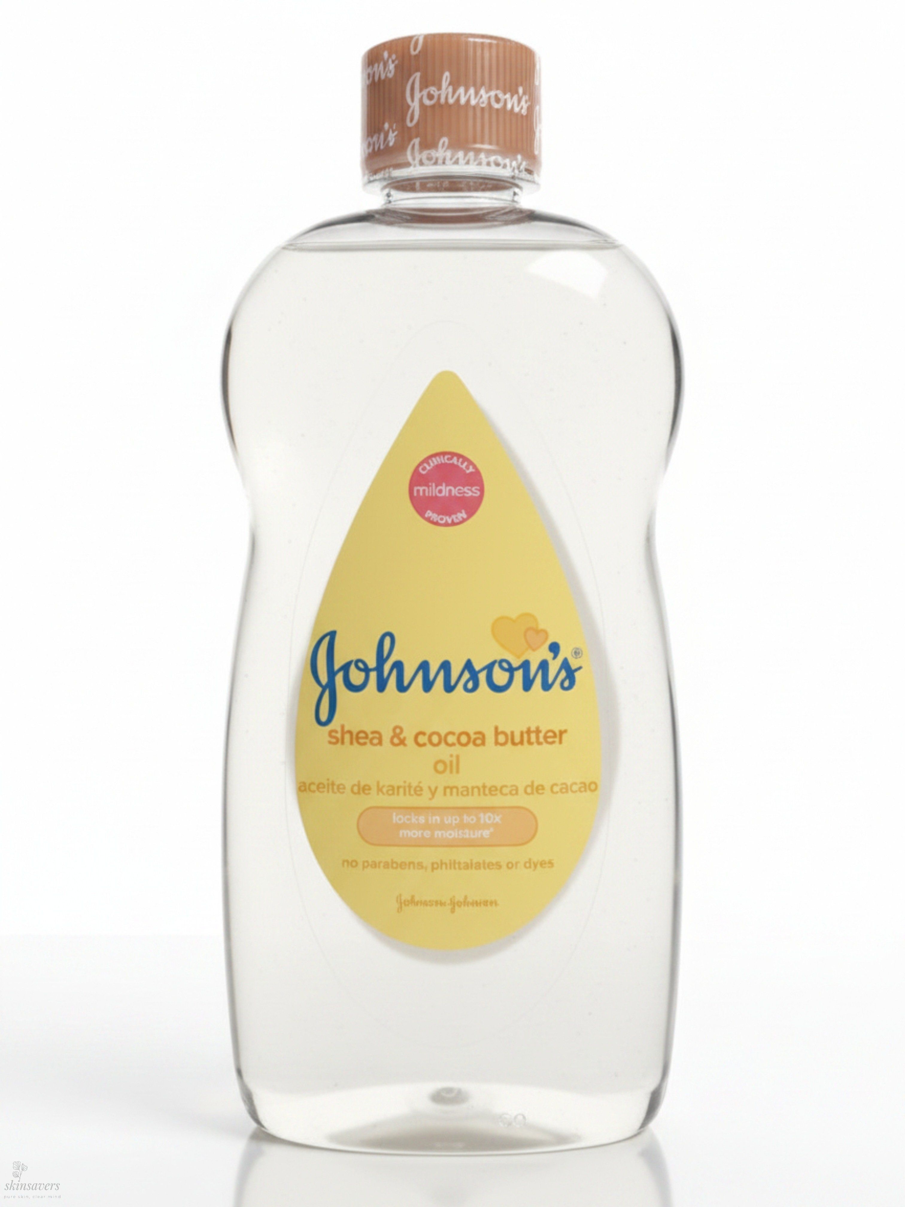 존슨즈 쉬아 코코아버터 베이비 오일 591 ml