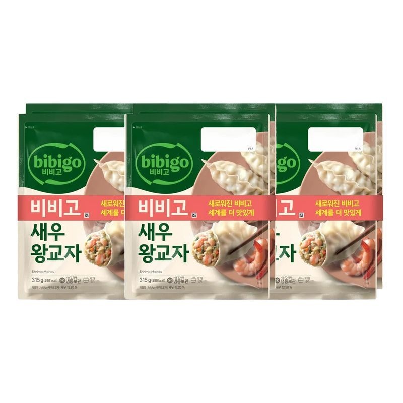 CJ제일제당 [CJ] 비비고 새우왕교자 315g x6개