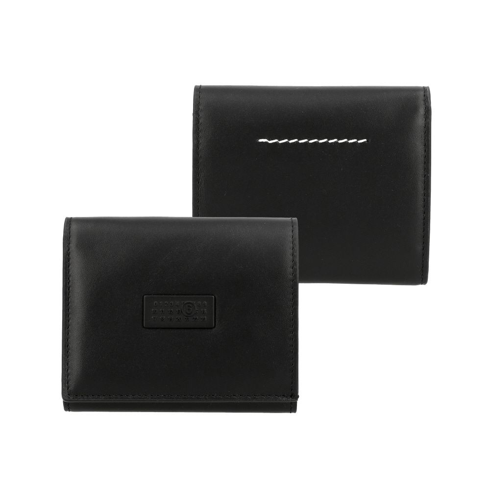 메종마르지엘라 SA6UI0030 P8622 T8013 MM6 넘버링 로고 패치 지퍼 반지갑