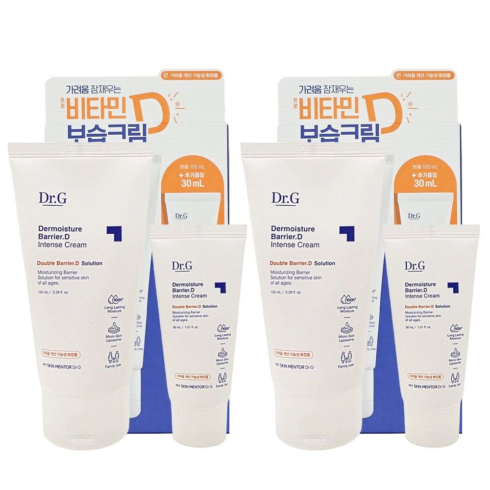 [오늘출발] 1+1 닥터지 더모이스처 배리어디 인텐스 크림세트100ml+30ml
