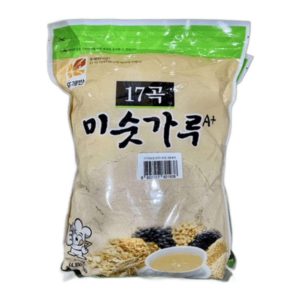(주)뚜레반 / 경기도 고양시 일산동구 은마길 91 17곡 미숫가루 A+ 1kg 1개