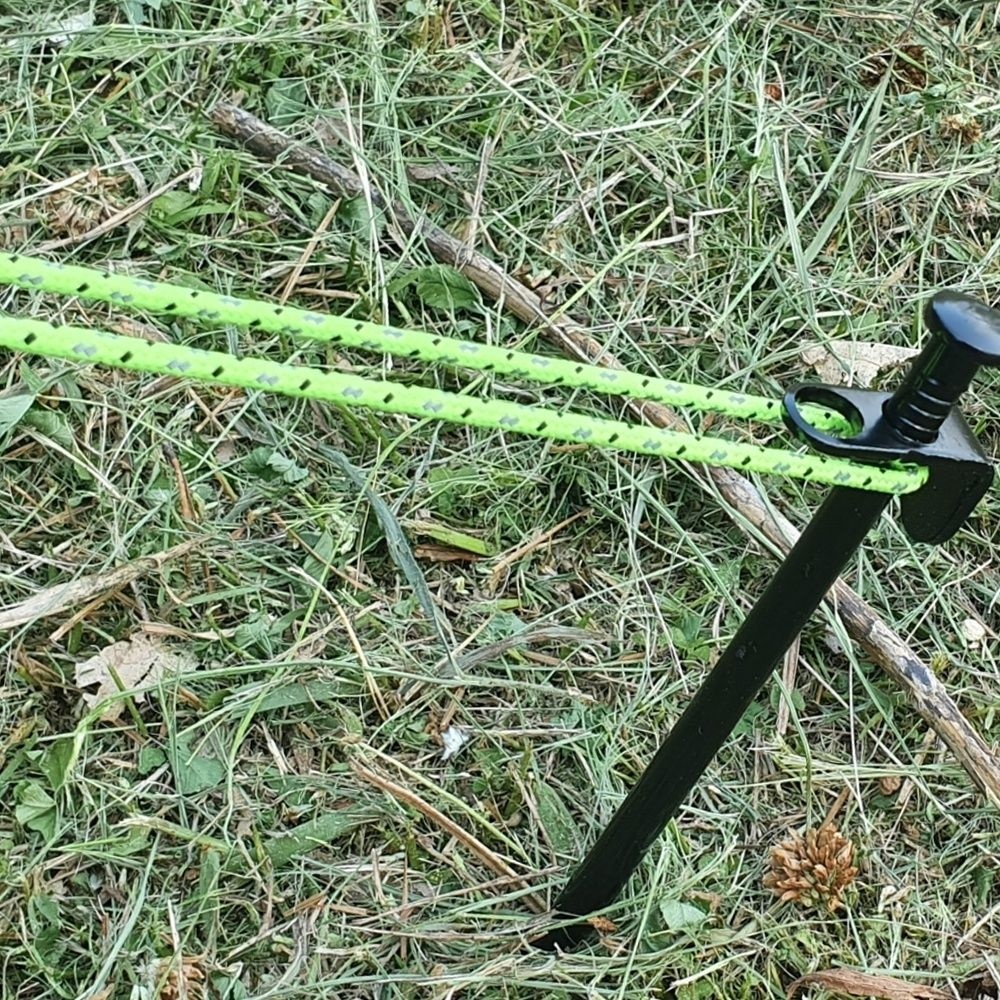타프줄 텐트줄 캠핑용 네온 반사광 로프 4mm x 5m
