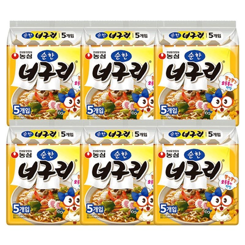 농심 순한 너구리 30봉