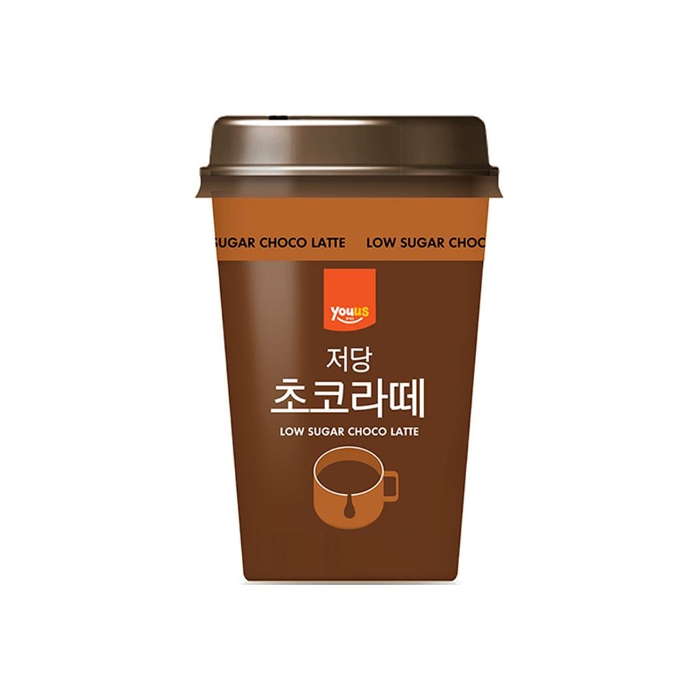 지에스리테일 유어스 저당 초코라떼 300ml x 4개