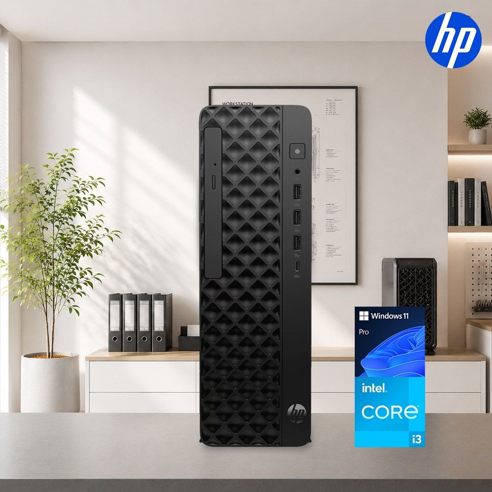 [오늘출발] HP 프로데스크 2 SFF G1i BJ2i3DA i3-14100 8GB 256GB 윈도우11 설치 사무용 데스크탑 -da