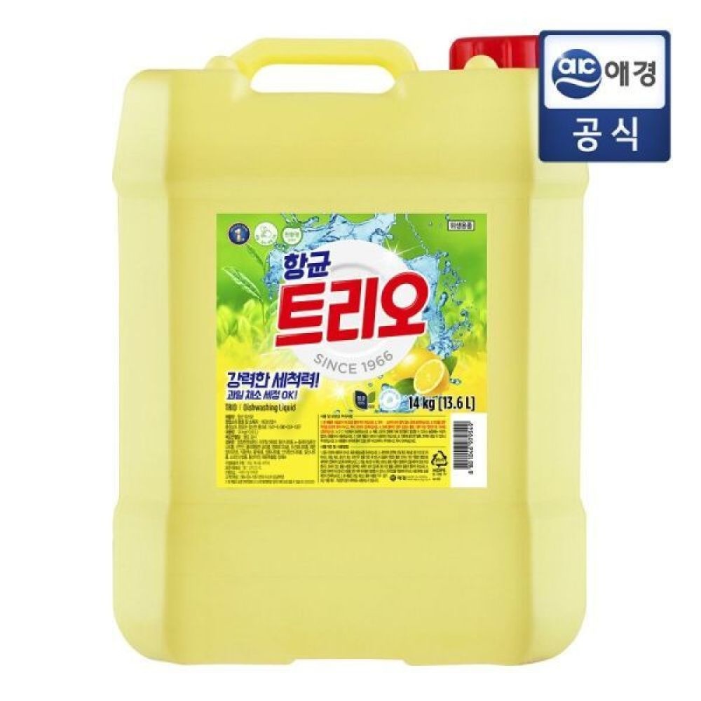 트리오 공업용 주방세제 14kg