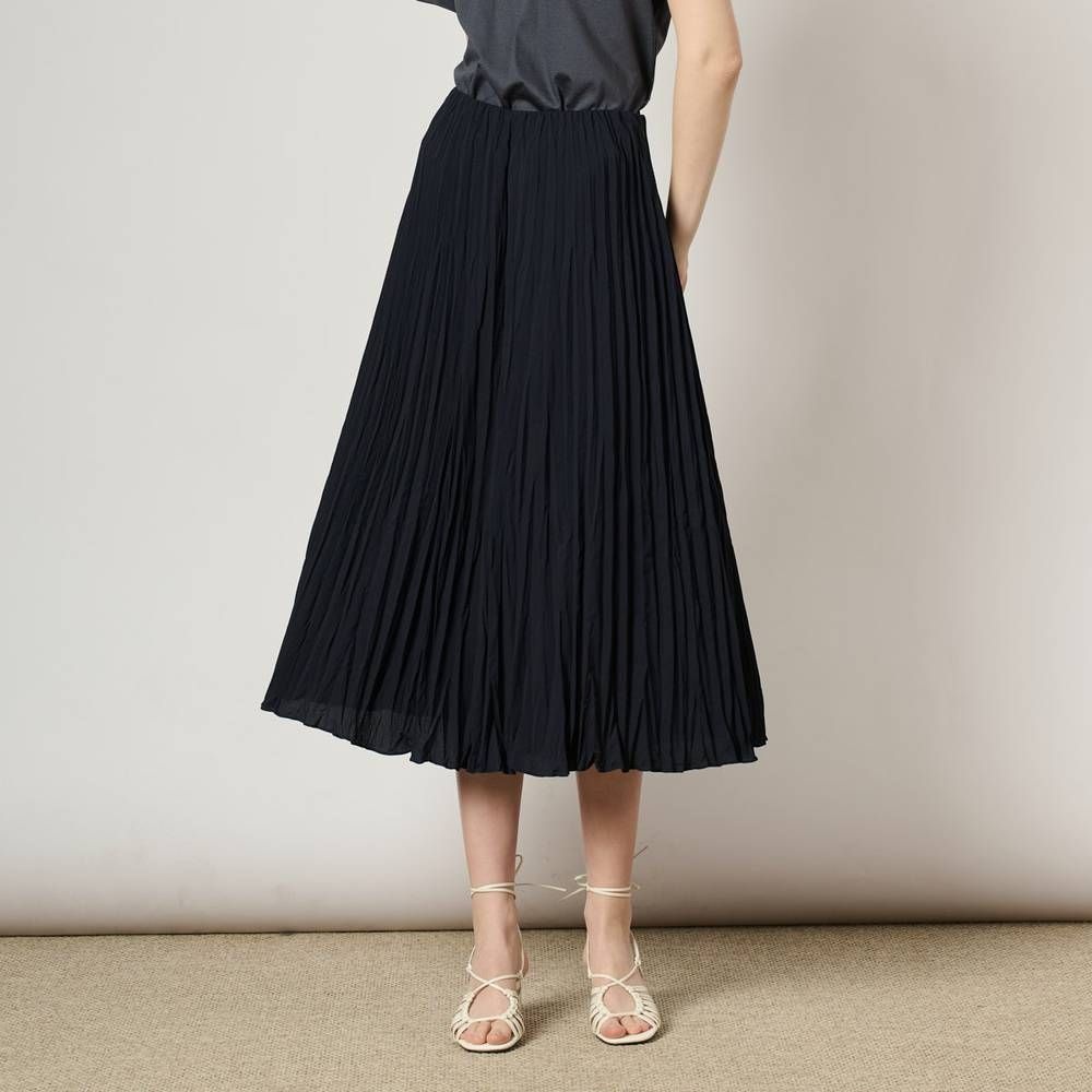 BCBG 플리츠 밴딩 스커트 B4M4S221