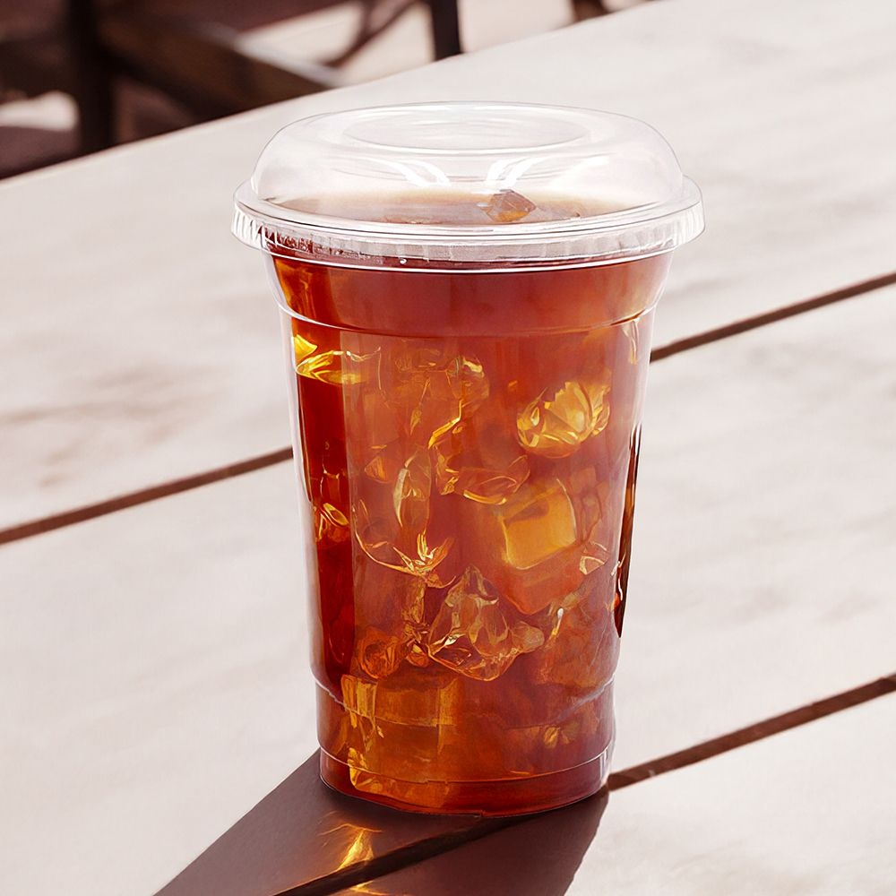 92파이 20온스 아이스컵 600ml + 중평리드 뚜껑 200개 세트