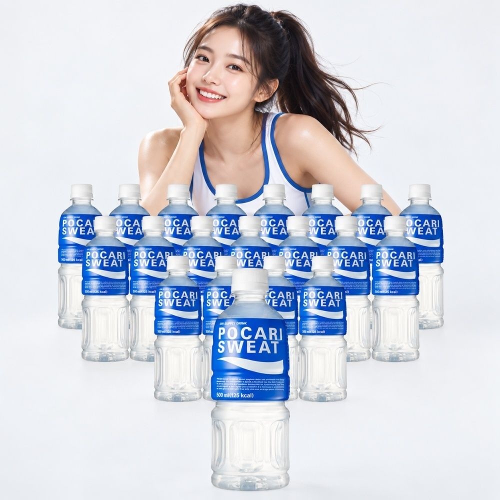 동아오츠카 포카리스웨트 500ML 20입 이온음료 갈증해소음료 이온음료수 기능성음료 스포츠음료