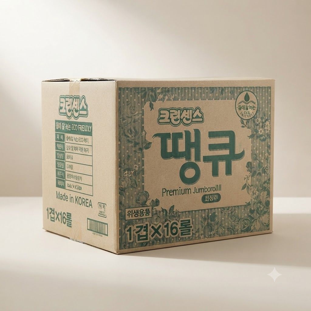크린센스 땡큐 400m 400m 1겹 점보롤500 16롤