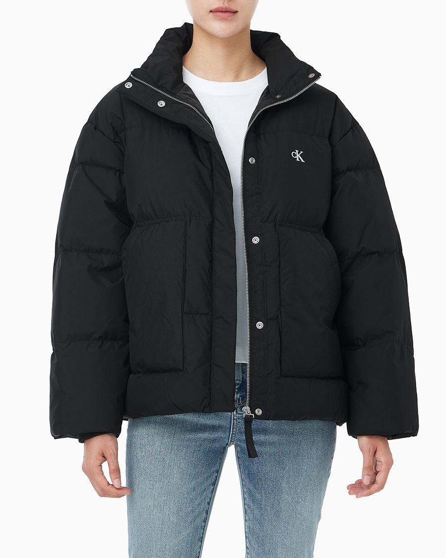 여성 숏 렝스 스탠드 카라 푸퍼(47D577G-UB1 47D577-VDV)