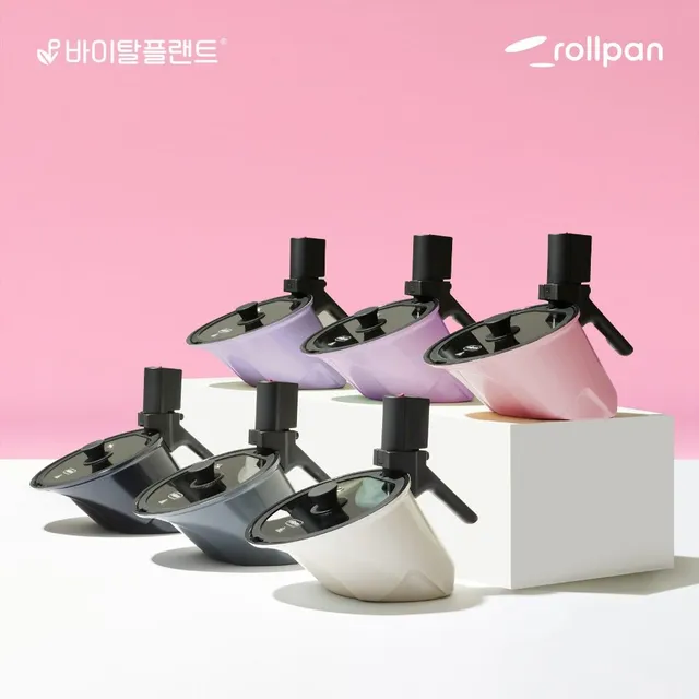 바이탈플랜트 롤팬 NEW 오리지널 자동회전냄비 구이팬