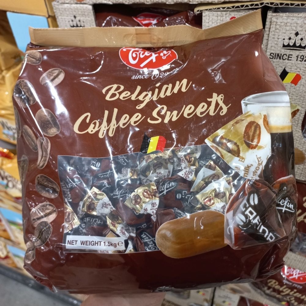 [오늘출발] 트레핀 카피나 커피캔디 1.5kg 코스트코 대용량 벨기에 키피 사탕
