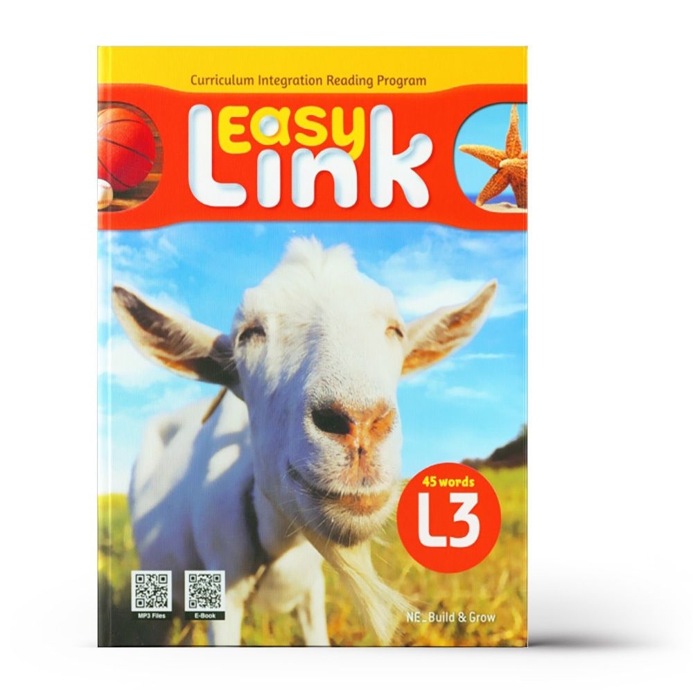 이지 링크 Easy Link 3 Student Book + Workbook + QR - NE Build and Grow