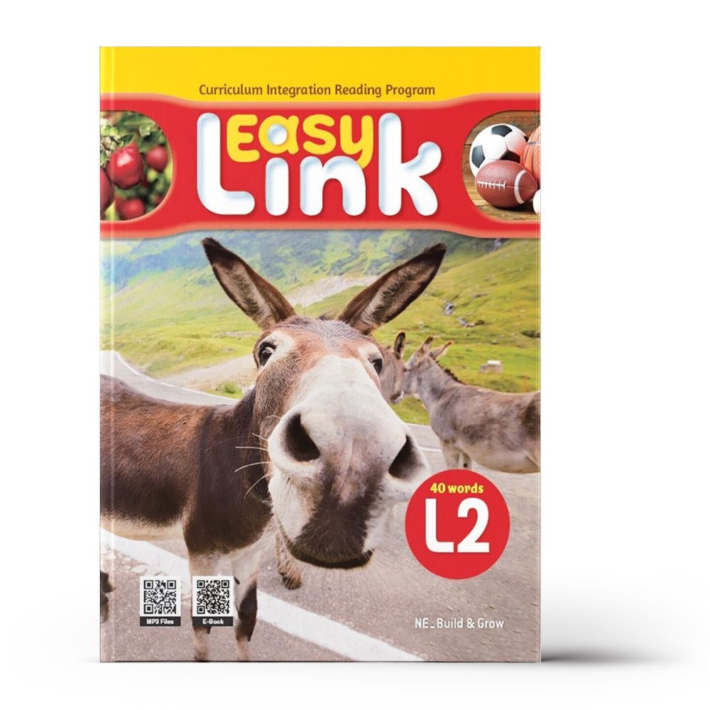 이지 링크 Easy Link 2 Student Book + Workbook + QR - NE Build and Grow