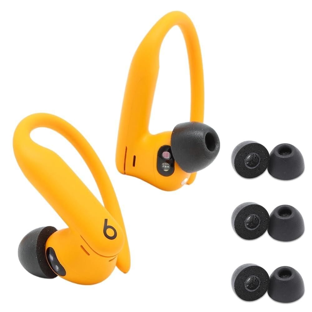 COMPLY [해외] Comply TW-400-C Powerbeats Pro 2 Technics EAH-AZ80 등 메모리 폼 호환교체용 이어버즈[호환] 팁 최고의 편안함 안전한 핏 우수