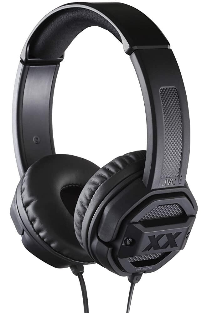 JVC [해외] JVC HAS50X XX 온이어 헤드폰 강력한 베이스 듀얼 Exteme 포트 40mm 드라이버 유닛 [호환]