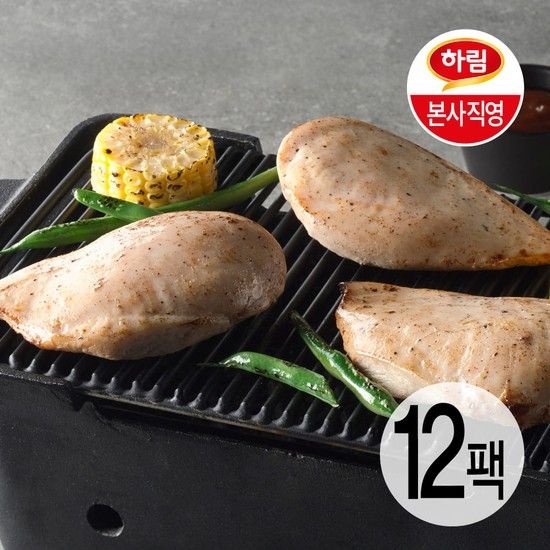 직화 닭가슴살 바베큐구이맛 100g 12팩