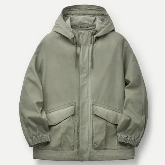 [정상가 559,000원] 숏다잉후드 코트 SACAS26111BEX