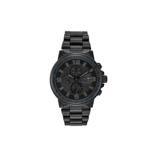 [해외] 시티즌 남성용 에코드라이브 나이트호크 크로노그래프 시계 CA0295-58E 1044227