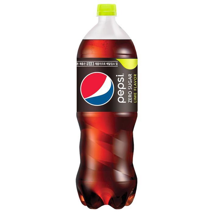 [오늘출발] [롯데칠성음료] 펩시 제로 슈거 라임향 업소용 1.25L x 12페트