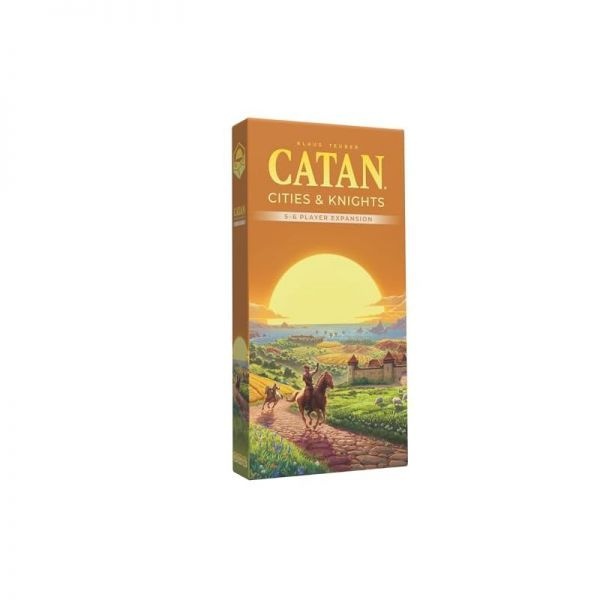 [해외] CATAN Cities & Knights 5-6인용 보드 게임 익스텐션(6번째 에디션) 더 많은 플레이어 추가, 어린이 및 성인을 위한 전략