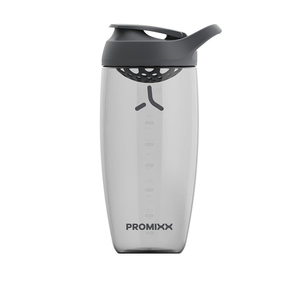 [해외] Promixx Pursuit 단백질 쉐이커 병 (680.4g(24온스) - 무소음 볼 없는 믹서, 누출 방지 뚜껑, BPA/BPS 및 프탈레이트 프리 ECOZ