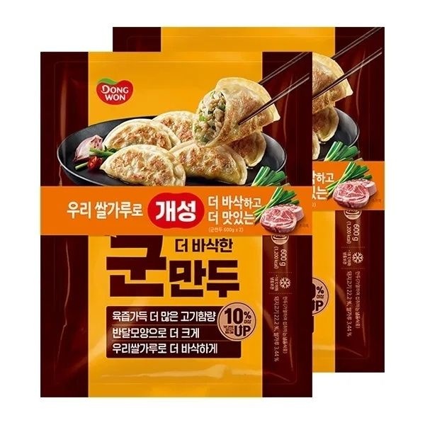 동원 개성 더 바삭한 군만두 600g x 6봉