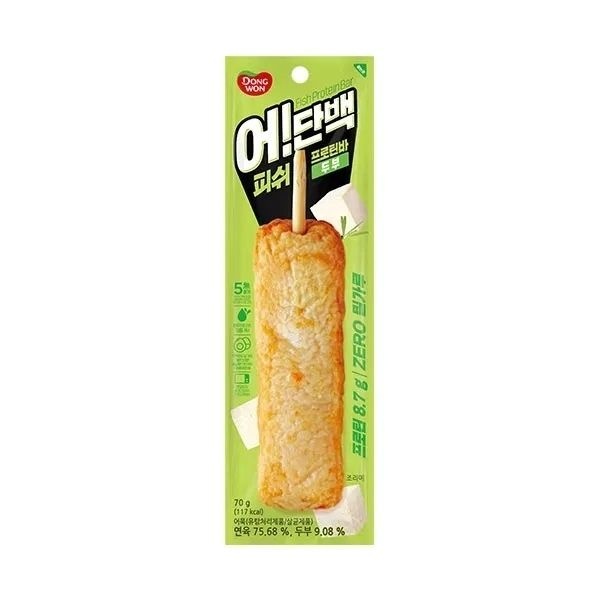 동원 어단백 피쉬프로틴바 두부 70g x 10개