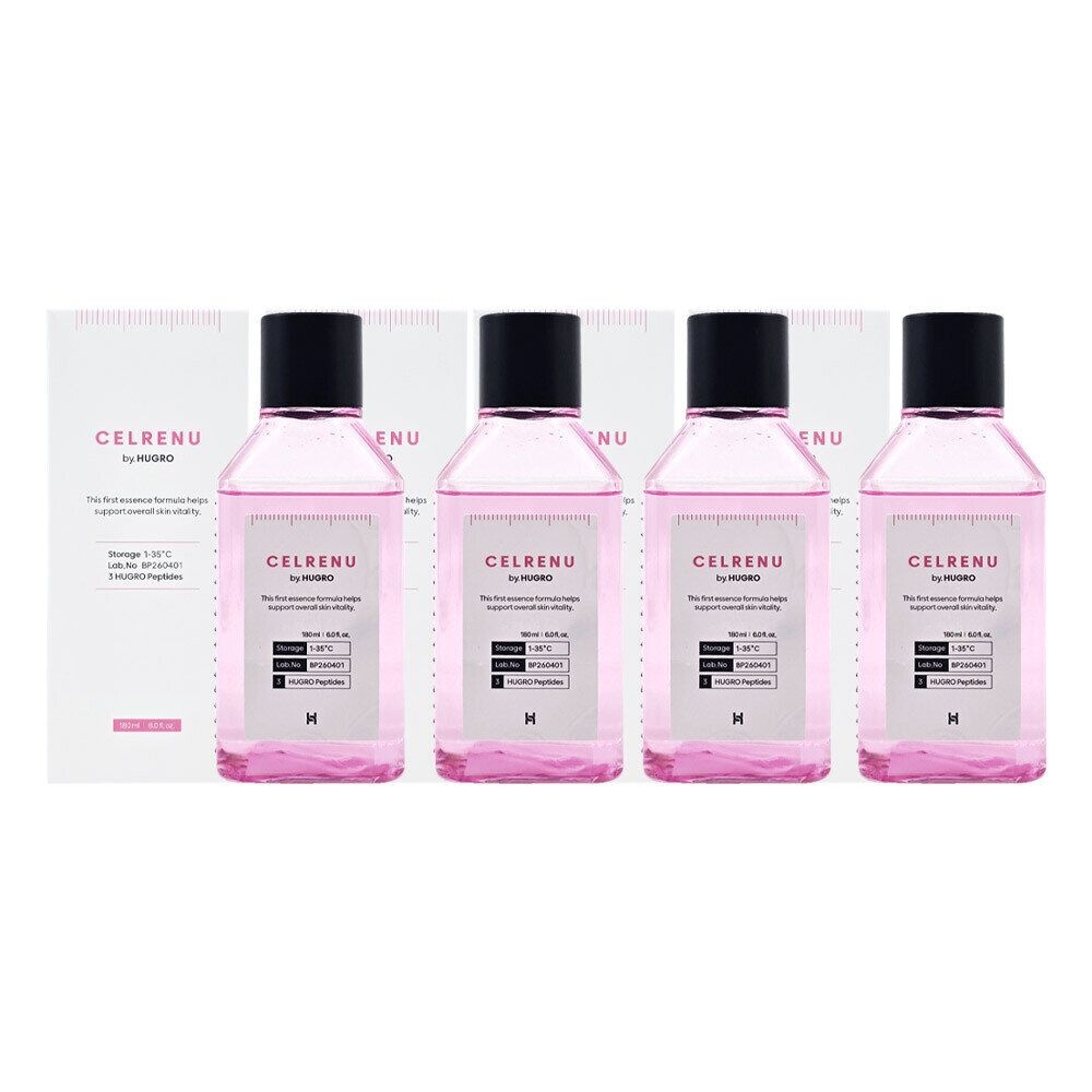 [패션플러스][셀리뉴][홈쇼핑 동일] 리얼테인 셀리뉴 퍼스트 에센스 180ml 4개 줄기세포 배양액